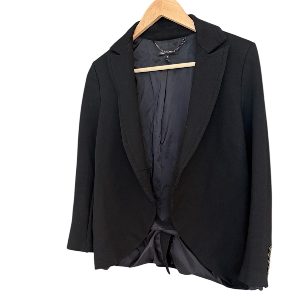 Isabella Oliver size 3 (US) tuxedo Classic Black Blazer maternity GUC